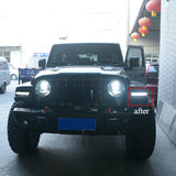 Maiker LED Fender Daytime Running Light For Jeep Wrangler JL JT