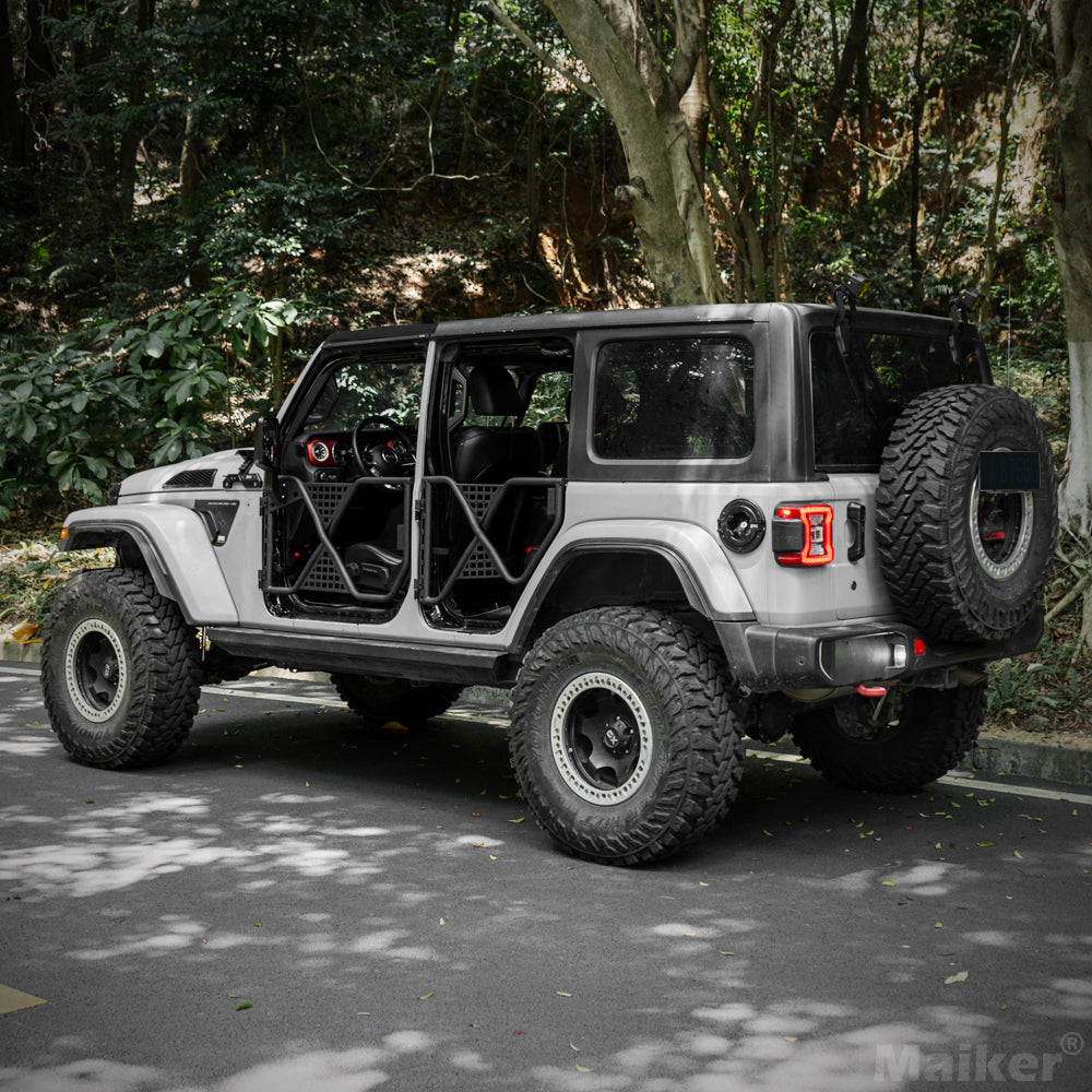 X-Tactics 4 Door Half Door With Rearview Mirror For Jeep Wrangler JL For Jeep Gladiator JT
