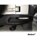 Maiker Sundancer Style Steel Rear Bumper With Light For Jeep Wrangler JK