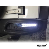Maiker Sundancer Style Steel Rear Bumper With Light For Jeep Wrangler JK