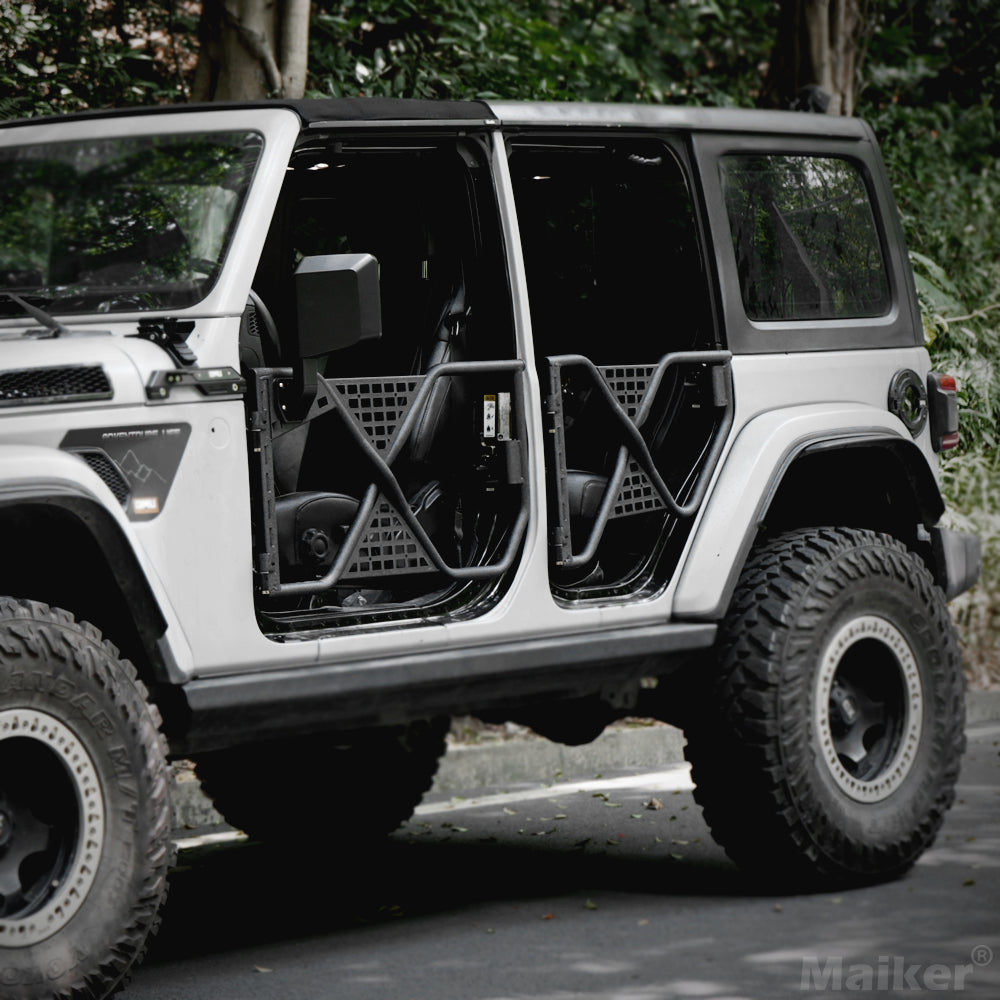 X-Tactics 4 Door Half Door With Rearview Mirror For Jeep Wrangler JL For Jeep Gladiator JT