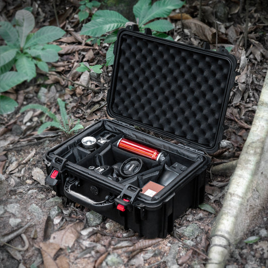 Waterproof Hard Case with Lid Storage Box and Dividers