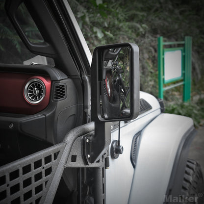 X-Tactics 4 Door Half Door With Rearview Mirror For Jeep Wrangler JL For Jeep Gladiator JT