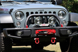 Maiker 10th Anniversary Rubicon Style Front Winch Bull Bar with U Bar For Jeep Wrangler JK