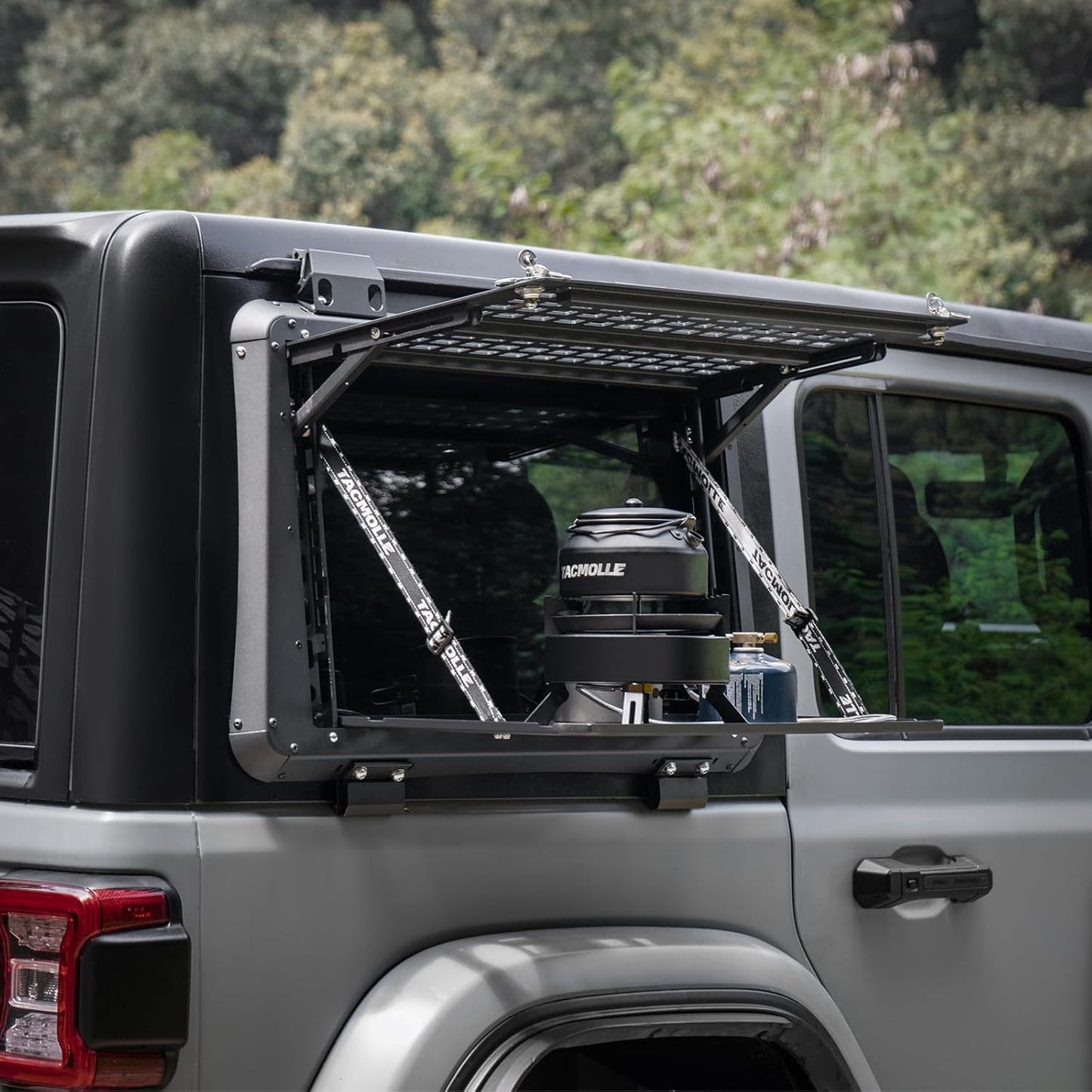 Tacmolle Left/Right Side Window Molle Panel For Jeep Wrangler JL