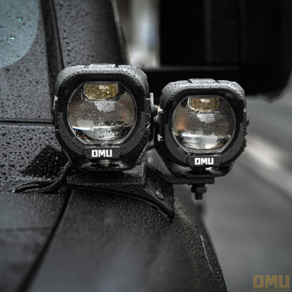 OMU Genesis Series Dual A-pillar Light Mount For New Land Rover Defender 90/110/130