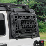 Maiker Multifunctional Rear Window Storage Openable Panel For Jeep Wrangler JL