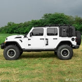 Maiker Multifunctional Rear Window Storage Openable Panel For Jeep Wrangler JL