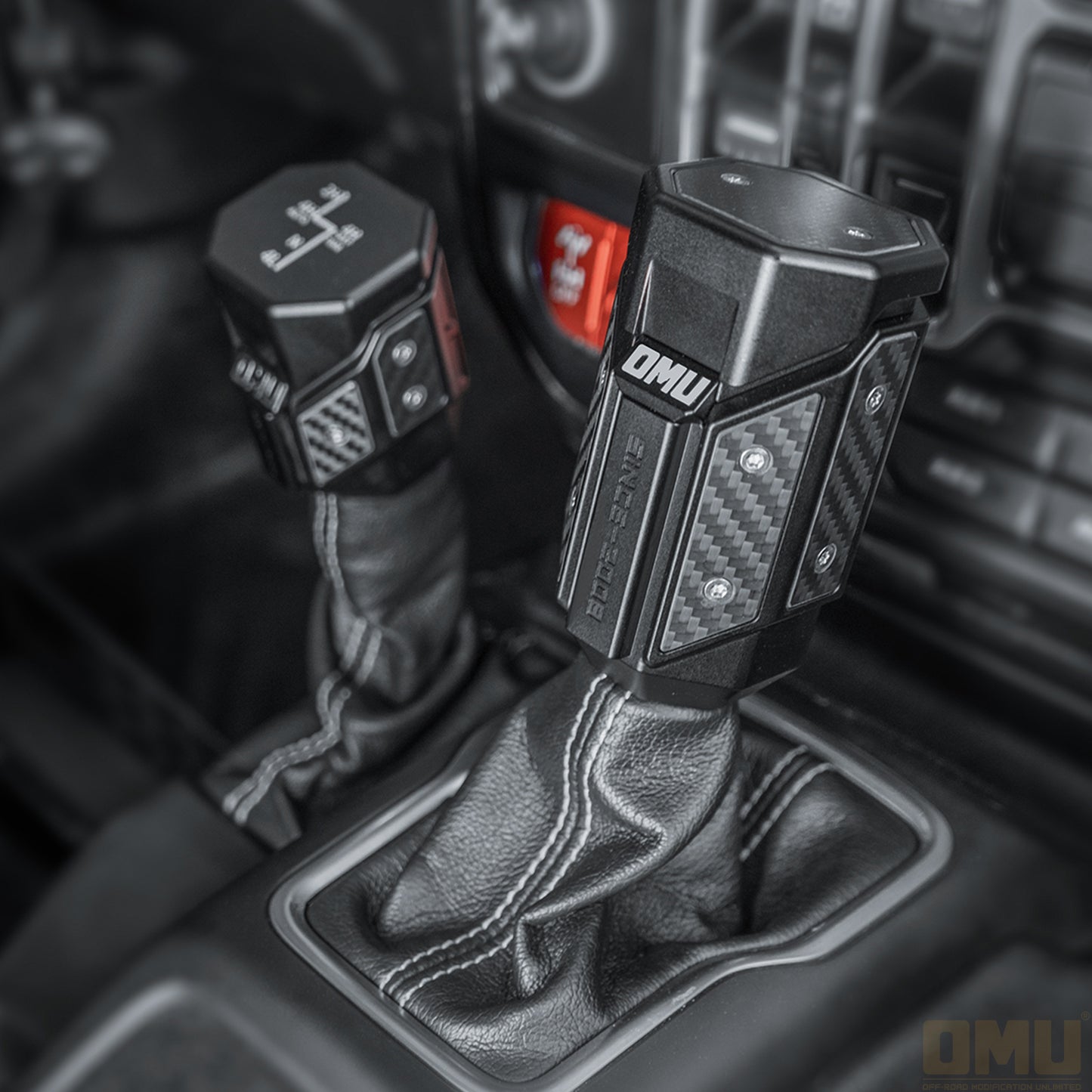 OMU Genesis Gear Shifter Knob Handle For Jeep Wrangler JL/Gladiator JT