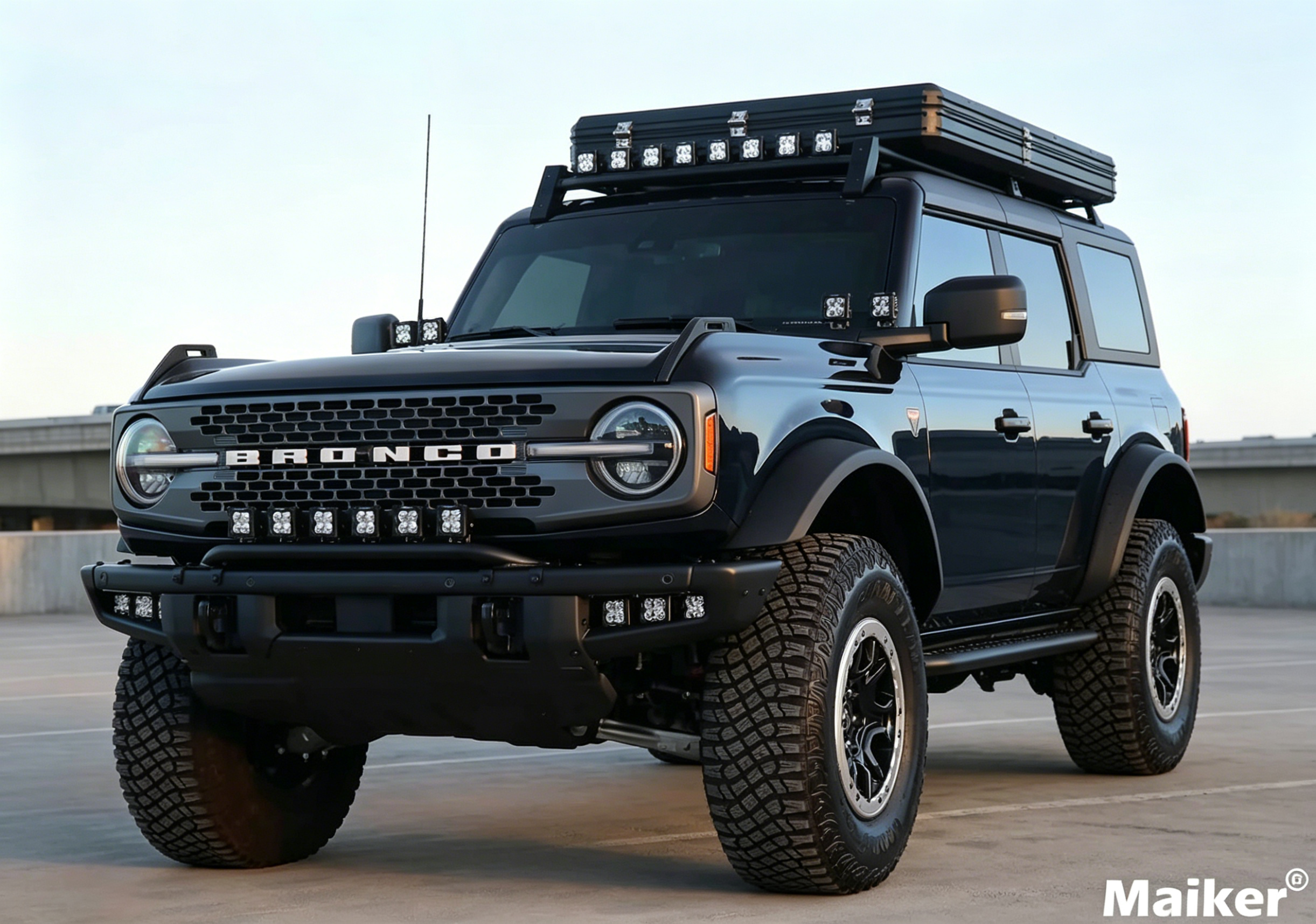 MAIKER Ford Bronco front bumper