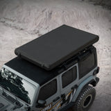 Roof Top Tent Hardshell Rooftop Tent For Van Jeep SUV Truck Car Overland Tent Camping for 2-3 Person( With Ladder)