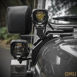 OMU Genesis A-pillar Dual Light Mount For Jeep Wrangler JL/JL4xe/JT