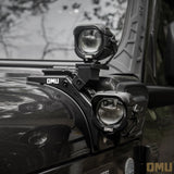 OMU Genesis A-pillar Dual Light Mount For Jeep Wrangler JL/JL4xe/JT
