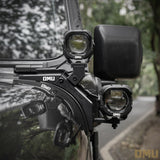 OMU Genesis A-pillar Dual Light Mount For Jeep Wrangler JL/JL4xe/JT