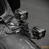 OMU Genesis A-pillar Dual Light Mount For Jeep Wrangler JL/JL4xe/JT