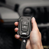 OMU Genesis Aluminum Key Cover 3/4 Buttons For Jeep Wrangler JL JT