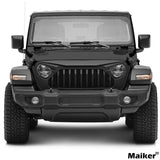 Maiker ABS Front Grille For Jeep Wrangler JL/JT Accessories