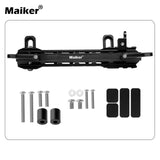 Maiker Aluminum Tactical Flagpole Holder Bracket For Jeep Wrangler JKJL Accessories