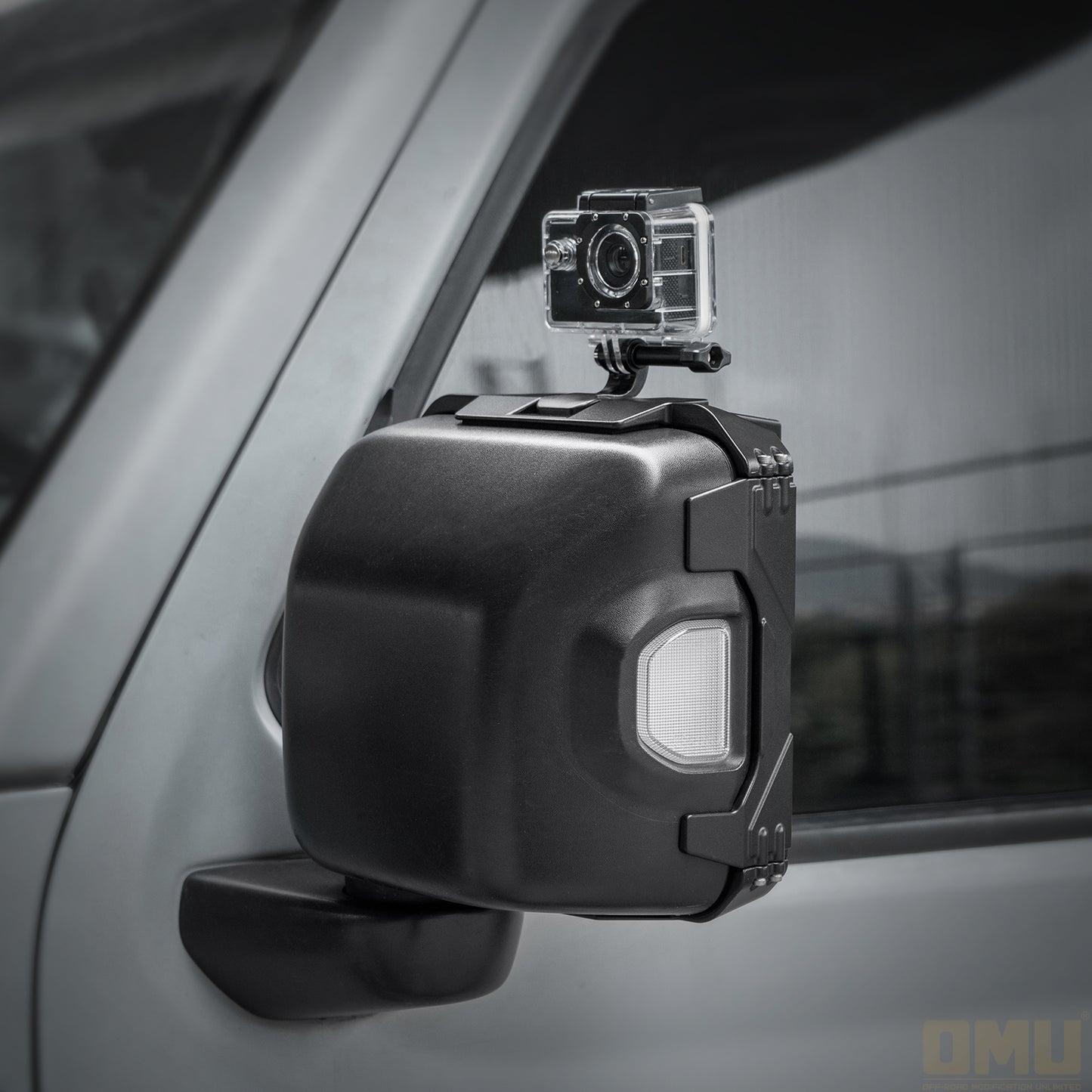 OMU Genesis Rearview Mirror Cover Rain Shield For Jeep Wrangler JL/Gladiator JT
