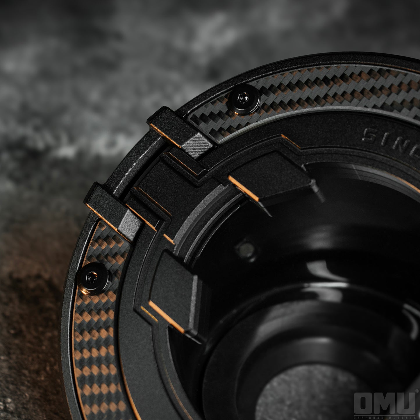 OMU Genesis Series Aluminum Transparent Gas Tank Cover For Jeep Wrangler JK/JL