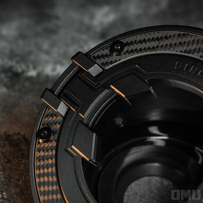 OMU Genesis Series Aluminum Transparent Gas Tank Cover For Jeep Wrangler JK/JL