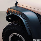 Maiker Extension Fender Trim พร้อม Rivet สำหรับ Jeep Wranger JL อุปกรณ์เสริม