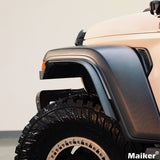 Maiker Extension Fender Trim พร้อม Rivet สำหรับ Jeep Wranger JL อุปกรณ์เสริม