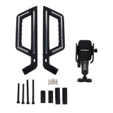 Maiker Aluminum A-pillar Grab Handles With Mobile Phone Holder For Jeep Wrangler JK