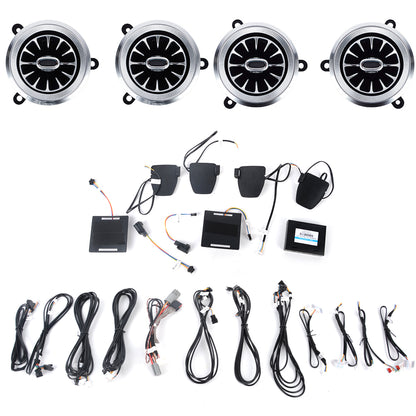 Maiker Air Vent LED Atmosphere Lights For Jeep Wrangler JL Accessories