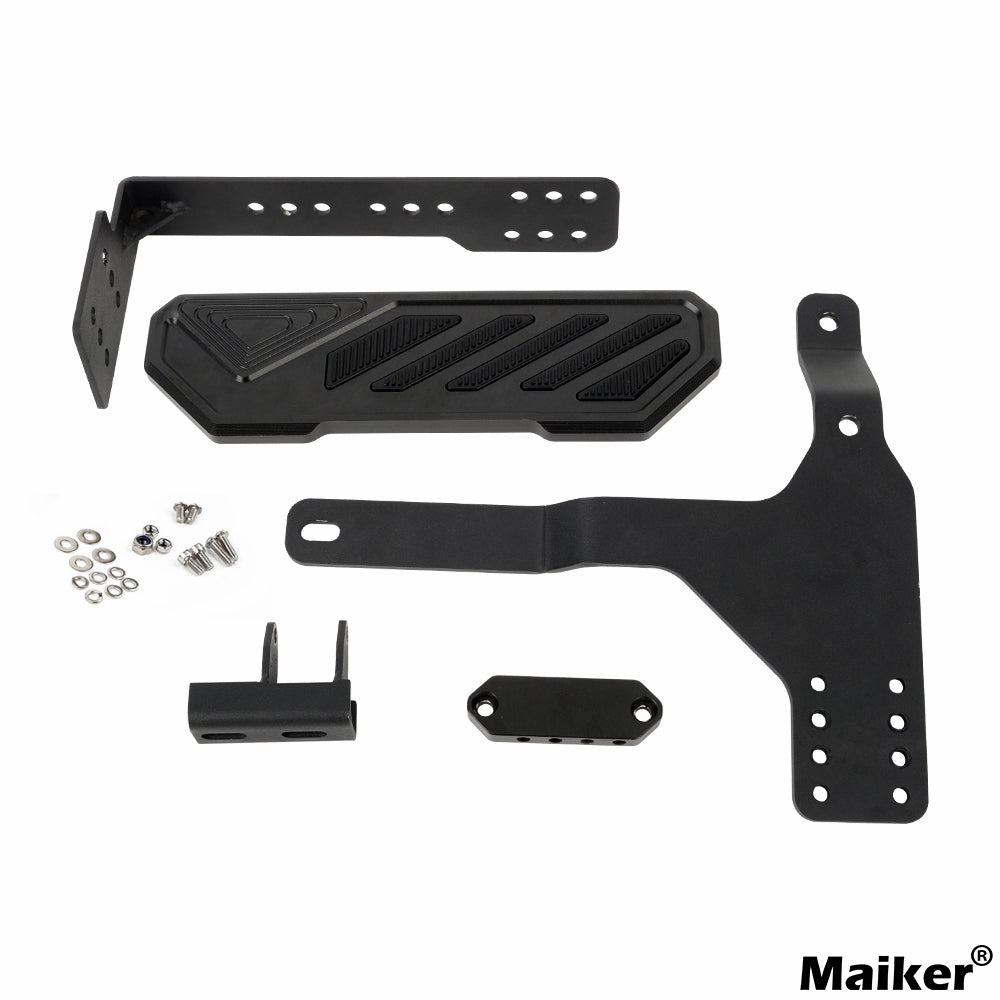 Maiker Jeep Wrangler JK/JL (4XE/ガソリンバージョン) Gladiator JT用左フットレストペダル