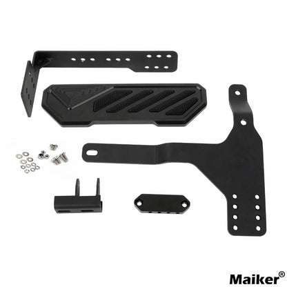 Maiker Jeep Wrangler JK/JL (4XE/ガソリンバージョン) Gladiator JT用左フットレストペダル