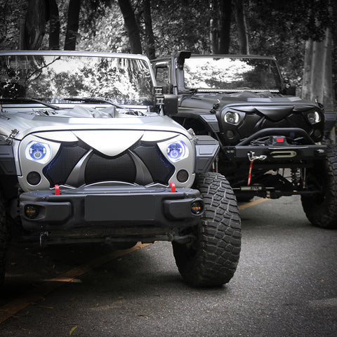 Maiker Cobra Grille (รุ่นแรก) สำหรับอุปกรณ์เสริม Jeep Wrangler JK 