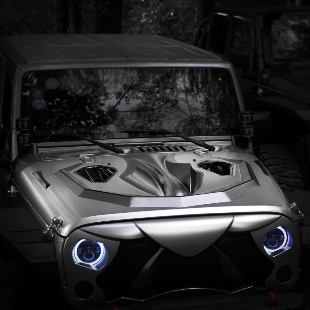 Cobra series 4*4 Engine hood for Jeep Wrangler JK Engine bonnet for Jeep Accessories
