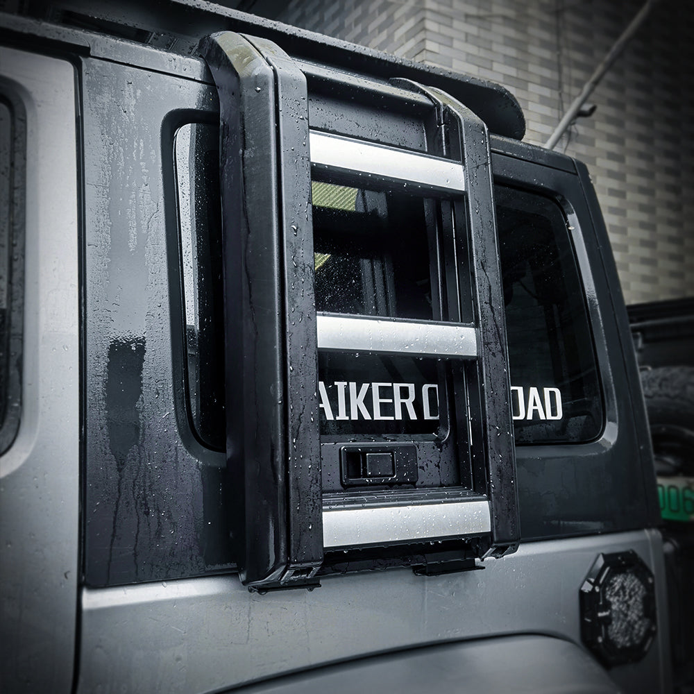 Maiker WS Aluminum Side Ladder For Jeep wrangler JKJL