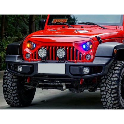 Maiker 10th Anniversary กันชนหน้ามุมสำหรับ Jeep Wrangler JK อุปกรณ์เสริม 