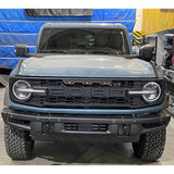 กระจังหน้าสไตล์ Raptor สำหรับกระจังหน้า Ford Bronco พร้อมอุปกรณ์ตกแต่งไฟ