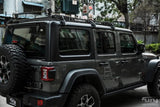 ALUMINUM ROOF PLATFORM LUGGAGE RACK FOR JEEP WRANGLER JK JL