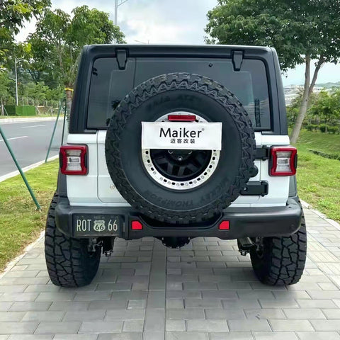 Maiker 10th Anniversary Steel Rear Bumper For Jeep Wranger JL Accessories