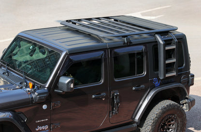 WS Roof Rack and Side Ladder for Jeep Wrangler JK/JL From Maiker
