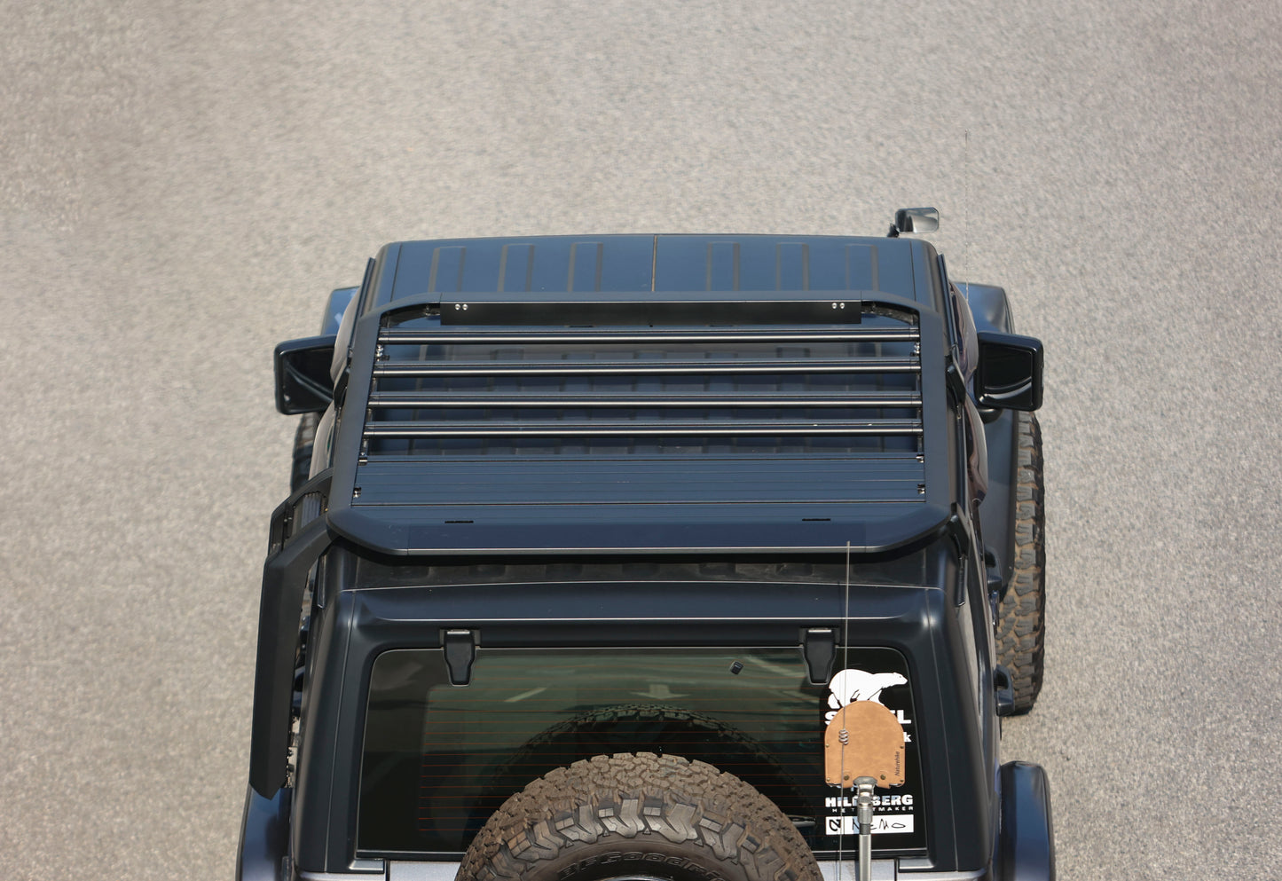 WS Roof Rack and Side Ladder for Jeep Wrangler JK/JL From Maiker