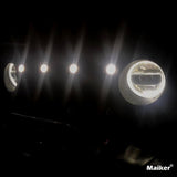 Maiker Grille Light สำหรับรถจี๊ป wrangler JK/JL อุปกรณ์เสริม 