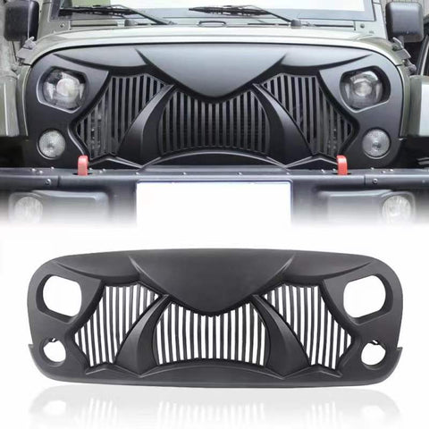 Maiker Cobra Front Grill (รุ่นที่สอง) สำหรับอุปกรณ์เสริม Jeep Wrangelr JK 