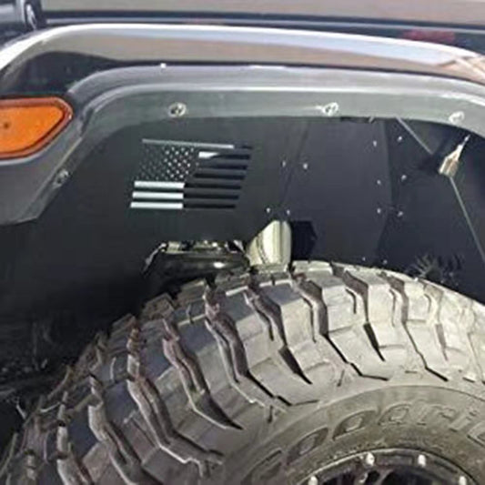 Front inner fender liner with light for Jeep wrangler JK 2007+ From Maiker