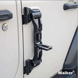 Maiker Customized Door Hinge Step For Jeep Wrangler JK/JL JT With Bottle Opener