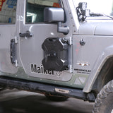 Maiker 6L Door Tank With Aluminum Bracket for Jeep Wrangler JKJL/Gladiator JT Accessories