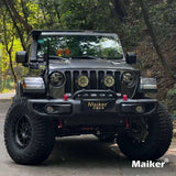 Maiker 7 นิ้ว 60W Floodlight สำหรับรถจี๊ป Wrangler JKJL/Gladiator JT อุปกรณ์เสริม