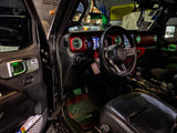 Maiker Air Vent LED Atmosphere Lights For Jeep Wrangler JL Accessories