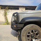 กันชนหน้าเหล็ก สำหรับ Suzuki Jimny JB64 JB74 อุปกรณ์เสริมกันชน จาก Maike Auto