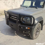 กันชนหน้าเหล็ก สำหรับ Suzuki Jimny JB64 JB74 อุปกรณ์เสริมกันชน จาก Maike Auto