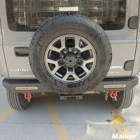 Maiker กันชนหลังเหล็ก/อลูมิเนียม สำหรับ Suzuki Jimny JB64/JB74 Accessories